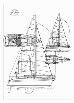 проект яхты ВС-750