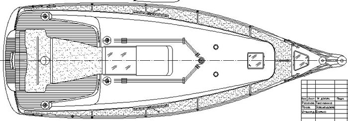 яхта проекта ВС-975