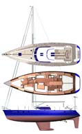 Проект яхты ВС-1500